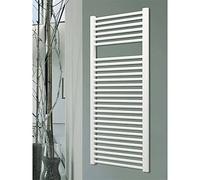 baanio - Radiador Toallero Agua Blanco | 118x45x40 cm Incluye Valvula Y DENTENTOR | Secatoallas Blanco | Toallero Calefacción, Distancia Entre Ejes 40cm, Apto para Tubo Multicapa y Cobre