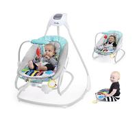 Baby Einstein, 4 en 1 Columpio Musical y Mecedora, con Juguete de Piano Removible, Edades de 0 Meses en Adelante