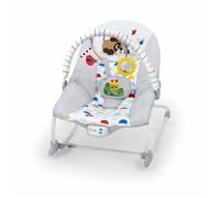 Baby Einstein BAB0074451999022 Mecedora Evolutiva 3 en 1 con Melodías y Vibraciones, 3 Posiciones, Arco de Juguetes, 0-30 Meses