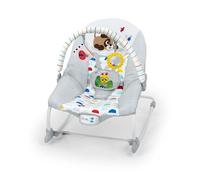 Baby Einstein, Mecedora Musical Dean’s Discovery Spot 2 en 1 para Bebés y Niños, Vibraciones y Música, Incluye Libro y Sonajero, Reclinable en 2 Posiciones, Fácil de Limpiar, Para 0+ Meses Hasta 18 kg