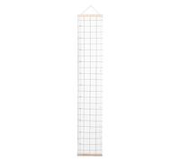 Baby Height Growth Chart Wall, Canvas Measuring Ruler for Kids, Waterproof and Removable Design, Hangable Canvas Material, Ideal para decoración de la habitación y el dormitorio