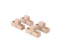 Babybay 100620 - Connection Parts for Playpen Suitable for Model Original, Midi, Maxi and BoXSpring, Natural Untreated, 520 g, unisex
