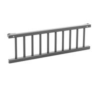 Babybay rejilla de cuna colecho para los modelos Original y Midi, lacado en gris pizarra