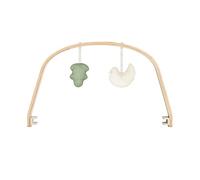 Babymoov Arco de juegos para hamaca Swoon Flow - Juguetes sensoriales con colores contrastados - Madera FSC y tejidos orgánicos - Fácil de instalar - Estimula la motricidad y los sentidos del bebé