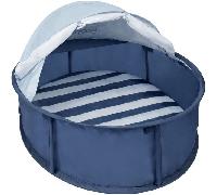 Babymoov Zona de juego y cuna de viaje anti-UV FPS 50+ Babyni azul de Babymoov
