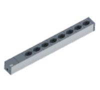 Bachmann 19' it basic unidad de distribución de energía (pdu) 8 sali