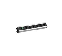 Bachmann Regleta base múltiple 300.003 6 salidas 2 m negra (interior)