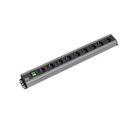 Bachmann 300.004 Regleta con 9 salidas AC y cable de 2 m