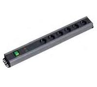 Bachmann 300.012 base múltiple 2 m 6 salidas ac interior aluminio, ne