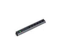 Bachmann 300.012 Regleta de alimentación con 6 salidas AC y cable de 2 m