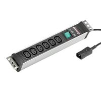 Bachmann 333.1121 kaltgerä prueba esquina lata regleta 6 x c13 hembra
