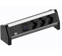 Bachmann 339.1001 - regleta con interruptor para fijar al escritorio (