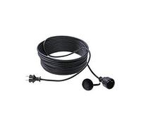 Bachmann 343.179 Cable de alimentación de 10 m, 16 A, Negro