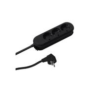 Bachmann 3x schuko h05vv-f 3g 1.50mm² 16a/3680w 3m base múltiple 3 s