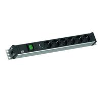Bachmann 48,26cm 19zoll 1,5he 6xcee7/3 1xschalter 1xspd-plus 2,0m cee7