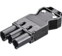 Bachmann - Adaptador macho wieland 16a 250v negro