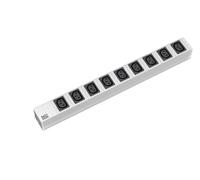 Bachmann - Base 19" 9 Toma iec320 c13 enchufes Negro