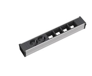 Bachmann - base coni 2 toma schuko gst18 4xmod.custom
