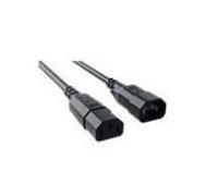 Bachmann - Cable prolongador c14/c13 PVC 3g1mm 1,5m Negro