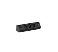 Bachmann Casia 2 Unidad De Energía De Esquina 3x 230V Negro (Enchufe Europeo) - 932.100