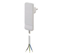 Bachmann - Clavija plana 3g1,5mm 1,5m extremo libre blanco