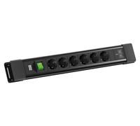 BACHMANN CONNECTUS 6xCEE7/3, 1 interruptor, 1x USB-C/C, 45W, longitud 2,0 metros, CEE7/7, color