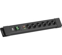 BACHMANN CONNECTUS 6xCEE7/3, 1xSPD, 1x interruptor, 2,0 metros, conector CEE7/7, color
