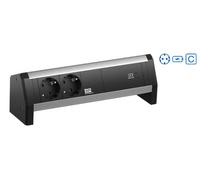 Bachmann desk 2x contacto de protección usb c, cargador usb 30 w 1 x