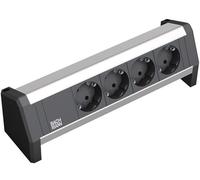 Bachmann desk - Regleta desk 4x schukos