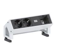 Bachmann desk2 steckdosenleiste, 2xdosen(cee7) mit zuleitung gst18
