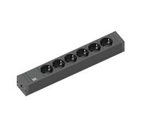 Bachmann Handwerkerleiste de 12 tomas con toma de tierra, 2m