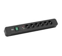 Bachmann primo 2 base múltiple 2 m 6 salidas ac negro
