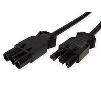 Bachmann – prolongador montado 3G 1,50 mm² 1 m negro