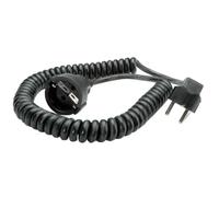 Bachmann - Prolongador schuko rizado 3g 1,50mm 2m negro