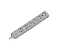 Bachmann selly base múltiple 1,5 m 6 salidas ac interior blanco