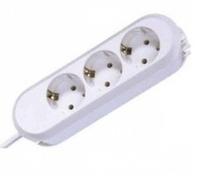 Bachmann smart 3x schuko 3m base múltiple 3 salidas ac blanco
