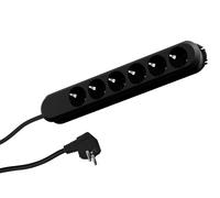 Bachmann smart 6x schuko h05vv-f 3g 1.50mm² 16a/3680w 3m base múltip