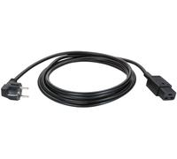 Bachmann, zuleitung h05vv-f 3g0,75mm² sw, 2,0m, typ 30/35 / c13