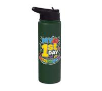 Back To School my 1st day of kindergarten Stainless Steel Insulated Water Bottle