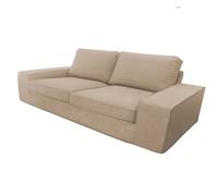 BACoverZone Cubierta de sofá para KIVIK 3 plazas (228cm), Cubierta de sofá no Ajustable, Chenilla Lavable en máquina, Cat Resistente a arañazos(ML-3)