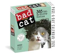 Bad Cat Page-A-Day® Calendar 2026: 365 Not-So-Pretty Kitties