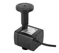 Badafaci Bomba de Fuente Solar, Kit de Bomba de Agua Sumergible de Plásticos de Ingeniería 1,4 W 1000 MAh con 5 Cabezales de Aspersor de Arranque Rápido de 3 Segundos para Baño de Pájaros, Estanque,