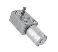Badafaci Motorreductor Motor Eléctrico de Cuerpo Corto de 10KG.CM para Abridores de Puertas de Ventanas Cabrestante en Miniatura Salida Vertical DC12V (6RPM)