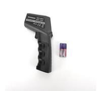 Badafaci Termómetro Infrarrojo Pistola de Temperatura Digital sin Contacto Pantalla LCD 58 °F a 716 °F Relación 12:1 Emisividad Ajustable para Cocina Automotriz Uso Industrial en el Hogar (Embalaje