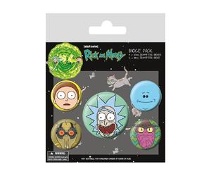 Badge Pack Rick & Morty