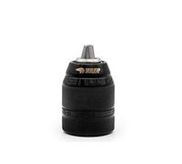BAER Portabrocas sin llave de 1,5 - 13 mm, 1/2-20 UNF, portabrocas sin llave para taladro de mano, taladro inalámbrico y martillo perforador, portabrocas de precisión autotensor BaerCoil