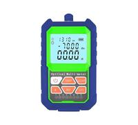 BAFEIYA Probador y Detector de Cables de Fibra óptica Fuente De Luz Óptica RJ45 con Iluminación LED Equipos Medición Potencia FTTH Probador Fibra Conector SC/FC/ST Identificador de Fibra óptica