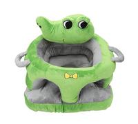 BAFOVY Asiento de Suelo para bebé con Respaldo, sofá de Felpa con Dibujos | Material de Felpa Suave, Ayuda a Evitar que Se Caiga, Adecuado para Niños de 6 a 18 Meses, Ideal para Sala de Juegos