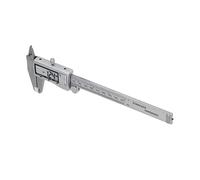 BAFOVY Calibrador Digital Calibre Vernier de Acero Inoxidable de 0 a 150 Mm Resolución de 0,01 Mm Pantalla Digital Herramienta de Medición en Pulgadas y Métrica para Taller Reparación del Hogar