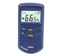 BAFOVY Medidor de Humedad de Madera, Medidor de Humedad de Pared ABS con Pantalla LCD, Densidad 2 en 1 Ajustable 25 Mm de Profundidad, Compensación de Temperatura, para Carpintería Inspección de